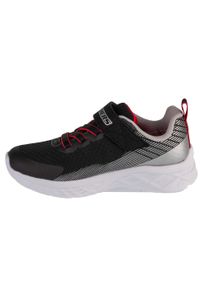 skechers - Tenisówki Skechers Model 403924l Kolor Czarny. Kolor: czarny. Materiał: syntetyk, tkanina. Model: Skechers Sport. Sport: turystyka piesza