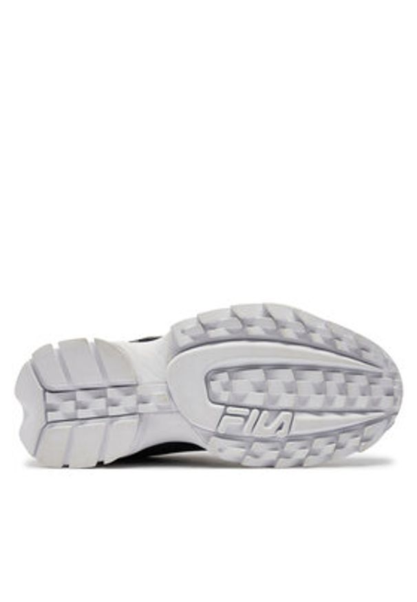 Fila Sneakersy Disruptor Low Wmn 1010302.25Y Czarny. Kolor: czarny. Materiał: skóra