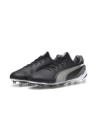 Puma - Buty piłkarskie KING ULTIMATE FG/AG PUMA Black White Cool Dark Gray. Kolor: wielokolorowy, szary, czarny, biały. Sport: piłka nożna #1