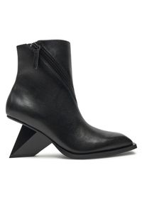 United Nude Botki Rockit Zip Bootie 1086501192 Czarny. Kolor: czarny. Materiał: skóra #1