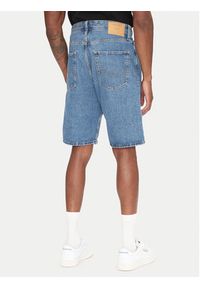 Jack & Jones - Jack&Jones Szorty jeansowe Alex 12269532 Niebieski Baggy Fit. Kolor: niebieski. Materiał: bawełna