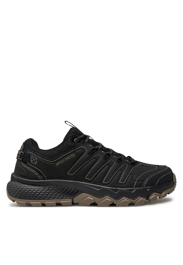 skechers - Trekkingi Skechers. Kolor: czarny. Sport: turystyka piesza