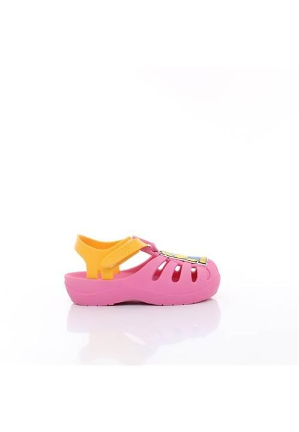 Buty do chodzenia dla dzieci Ipanema Minions Hell. Zapięcie: bez zapięcia. Kolor: różowy. Materiał: syntetyk, materiał