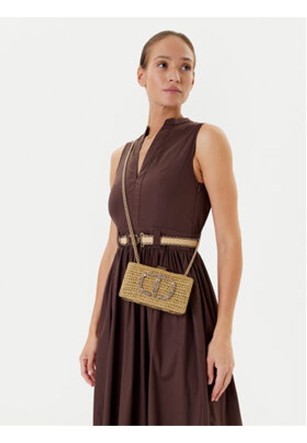 TwinSet - TWINSET Torebka 251TD8240 Beżowy. Kolor: beżowy