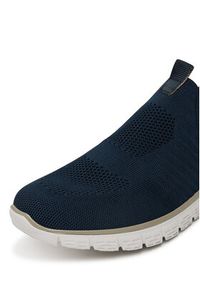 Rieker Sneakersy B6659-14 Granatowy. Kolor: niebieski. Materiał: materiał #6