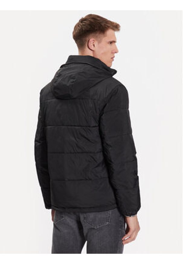 Tommy Jeans Kurtka przejściowa Tape Detail DM0DM16578 Czarny Regular Fit. Kolor: czarny. Materiał: syntetyk