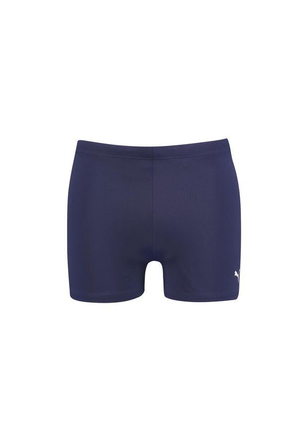 Kąpielówki męskie Puma Trunk Classic Granatowe. Kolor: niebieski. Materiał: poliester
