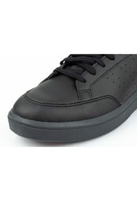 Adidas - Buty adidas Nova Court M GZ1783 czarne. Zapięcie: sznurówki. Kolor: czarny. Materiał: skóra ekologiczna. Szerokość cholewki: normalna #11