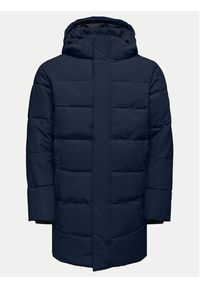 Only & Sons Kurtka zimowa 22020156 Granatowy Regular Fit. Kolor: niebieski. Materiał: syntetyk. Sezon: zima #6