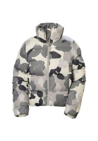 Damska kurtka puchowa Helly Hansen Jade. Kolor: szary. Materiał: puch. Długość: krótkie. Sezon: zima #1
