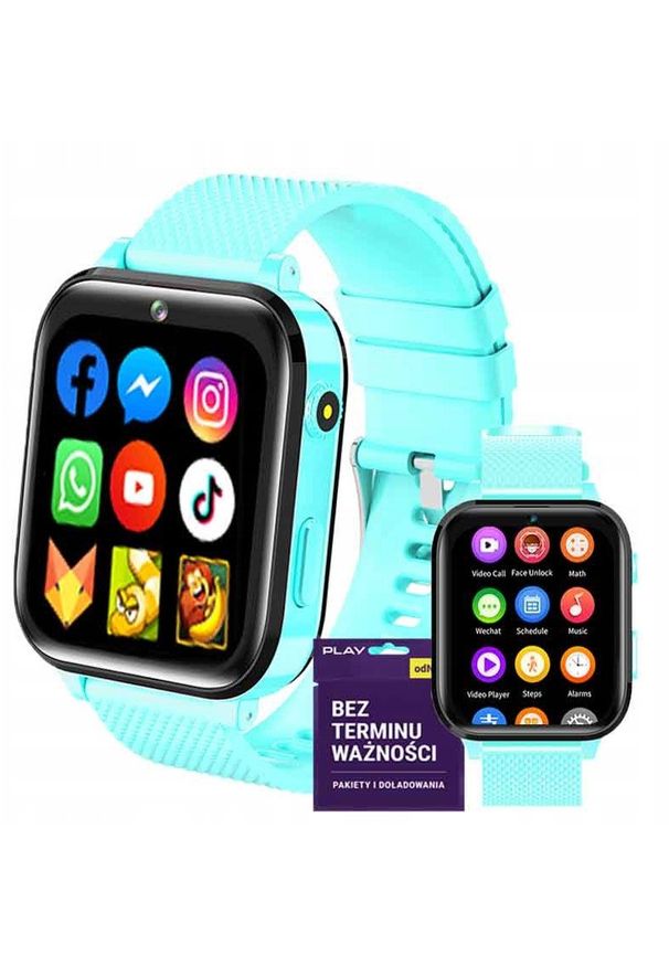 WonderWatch - SMARTWATCH DLA DZIECI ZEGAREK APARAT GPS SIM. Rodzaj zegarka: smartwatch