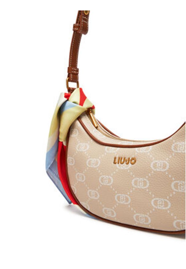 Liu Jo Torebka S Crossbody AA5089 E0086 Beżowy. Kolor: beżowy. Materiał: skórzane