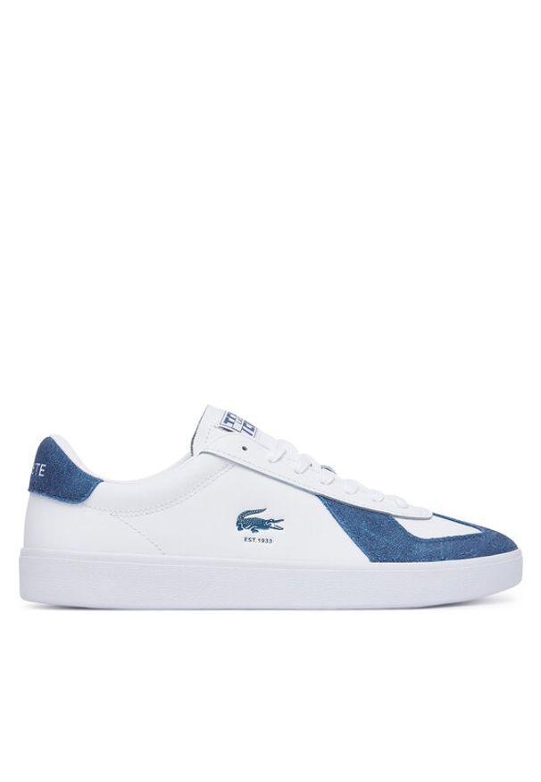 Lacoste Sneakersy Baseshot Pro 51SMA0118 Biały. Kolor: biały. Materiał: skóra