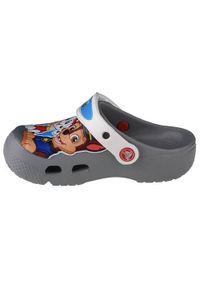 Buty do chodzenia dla dzieci Crocs Fun Lab Paw Patrol Clog. Kolor: szary. Materiał: materiał, syntetyk. Styl: wakacyjny