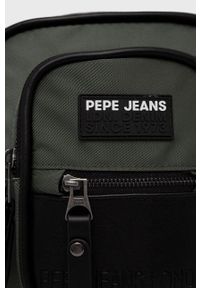 Pepe Jeans Saszetka kolor zielony. Kolor: zielony