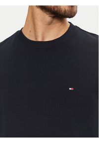 TOMMY HILFIGER - Tommy Hilfiger Bluza Essential MW0MW37237 Granatowy Regular Fit. Kolor: niebieski. Materiał: bawełna #4