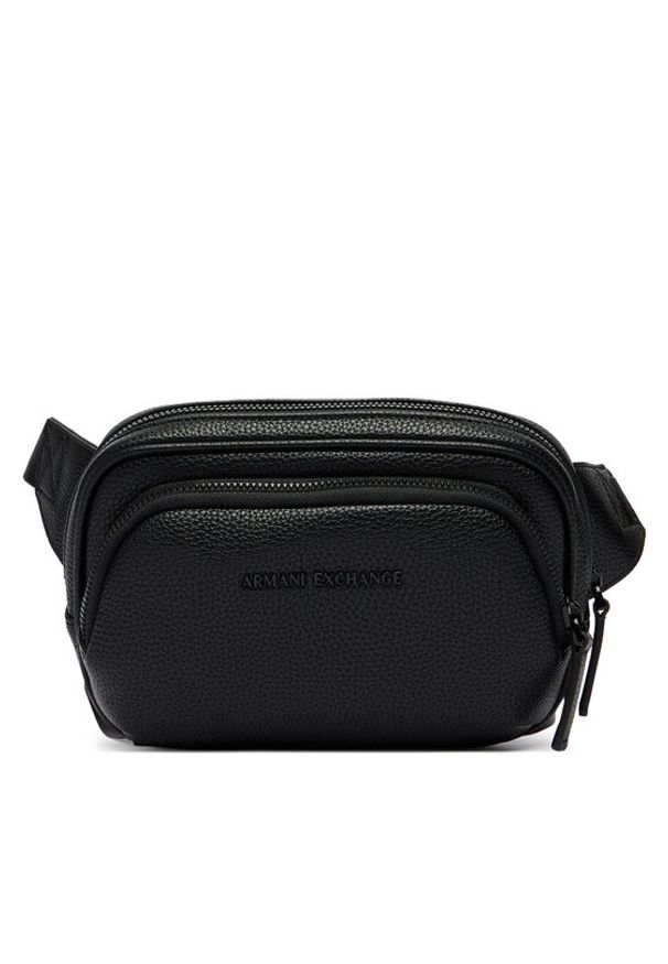 Armani Exchange Nerka XM002032 AF19929 UC001 Czarny. Kolor: czarny. Materiał: skóra