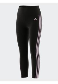 Adidas - adidas Legginsy Train Essentials AEROREADY 3-Stripes High-Waisted Training Leggings IJ9574 Czarny. Kolor: czarny. Materiał: syntetyk #1