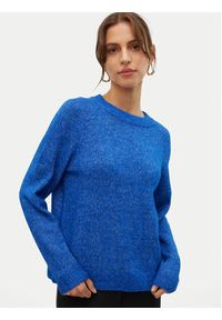 Vero Moda Sweter Filuca 10298674 Niebieski Regular Fit. Kolor: niebieski. Materiał: syntetyk #3