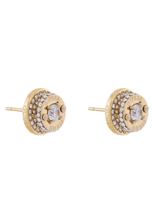 Guess Kolczyki JUBE05 557JW Złoty. Materiał: metalowe. Kolor: złoty