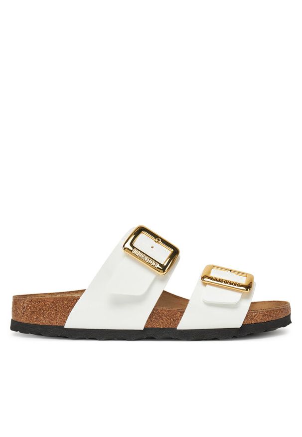 Klapki Birkenstock. Kolor: biały