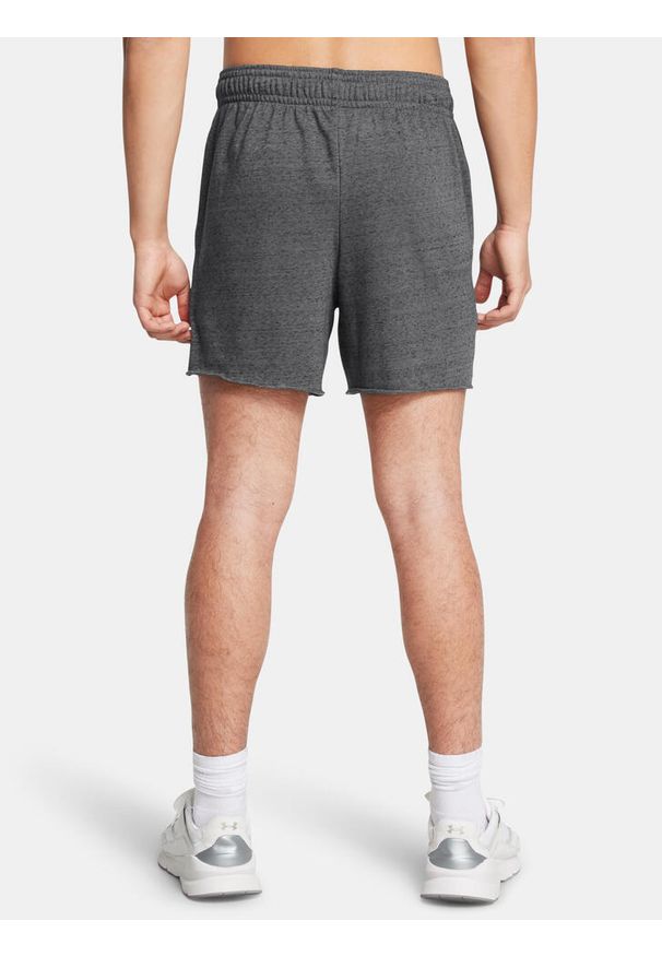 Spodenki Under Armour Rival Terry. Kolor: szary. Długość: krótkie. Sezon: lato