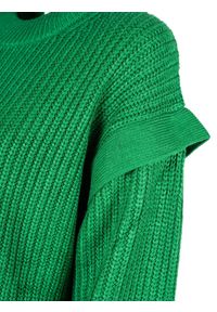 Silvian Heach Sukienka | PGA22120VE | Kobieta | Zielony. Okazja: na co dzień. Kolor: zielony. Materiał: poliamid, akryl. Wzór: ze splotem. Typ sukienki: proste. Styl: casual. Długość: midi #2