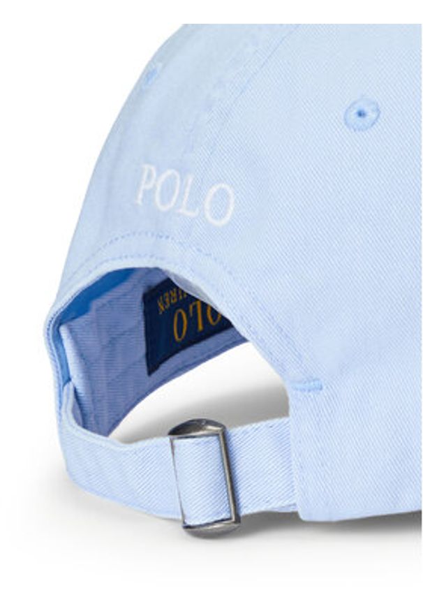 Polo Ralph Lauren Czapka z daszkiem 710667709082 Błękitny. Kolor: niebieski. Materiał: bawełna