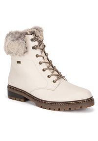 Remonte Trzewiki D0B74-80 Biały. Kolor: biały. Materiał: skóra #7