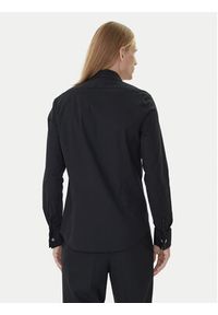 Calvin Klein Koszula LV019EU063 Czarny Slim Fit. Kolor: czarny. Materiał: bawełna