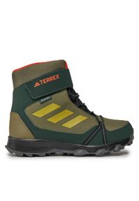 Adidas - adidas Trekkingi Terrex Snow Cf Rain.Rdy Zielony. Kolor: zielony. Materiał: materiał. Model: Adidas Terrex. Sport: turystyka piesza #1