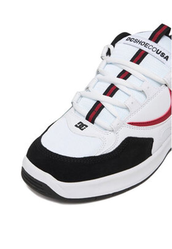 DC Shoes Sneakersy EO-KALYNX ZERO DC01721005 Biały. Kolor: biały. Materiał: skóra