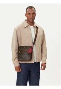 Guess Saszetka HMMILO P5417 Brązowy. Kolor: brązowy. Materiał: skóra #1