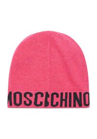 MOSCHINO Czapka 65233 0M2354 Różowy. Kolor: różowy. Materiał: materiał #2