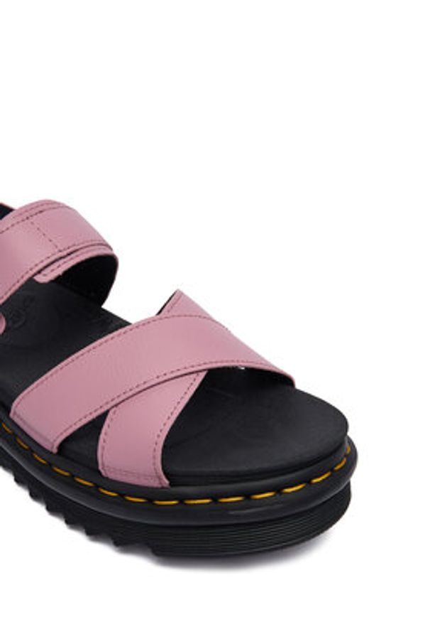 Dr. Martens Sandały Voss II DM31558650 Różowy. Kolor: różowy. Materiał: skóra