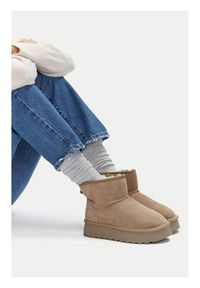 Badura Śniegowce C-WFA-01-H Szary. Kolor: szary. Materiał: skóra, zamsz #8