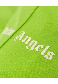 PALM ANGELS - Neonowe zielone spodnie dresowe. Kolor: zielony. Materiał: dresówka #2