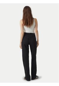 Vero Moda Jeansy Tessa 10290541 Czarny Wide Leg. Kolor: czarny