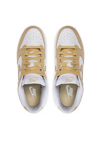 Nike Sneakersy Dunk Low Retro Bttys DV0833 100 Biały. Kolor: biały. Materiał: skóra #4
