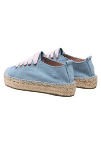 Manebi Espadryle Sneakers D M 3.0 E0 Błękitny. Kolor: niebieski. Materiał: zamsz, skóra #10