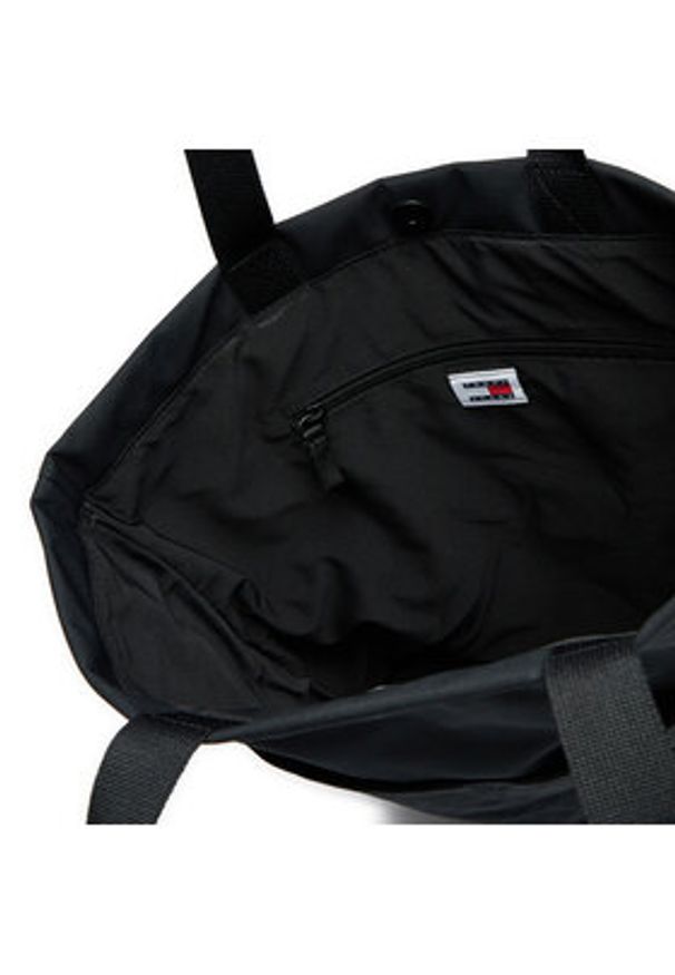 Tommy Jeans Torba Tjm Purpose Shopper AM0AM12400 Czarny. Kolor: czarny. Materiał: materiał