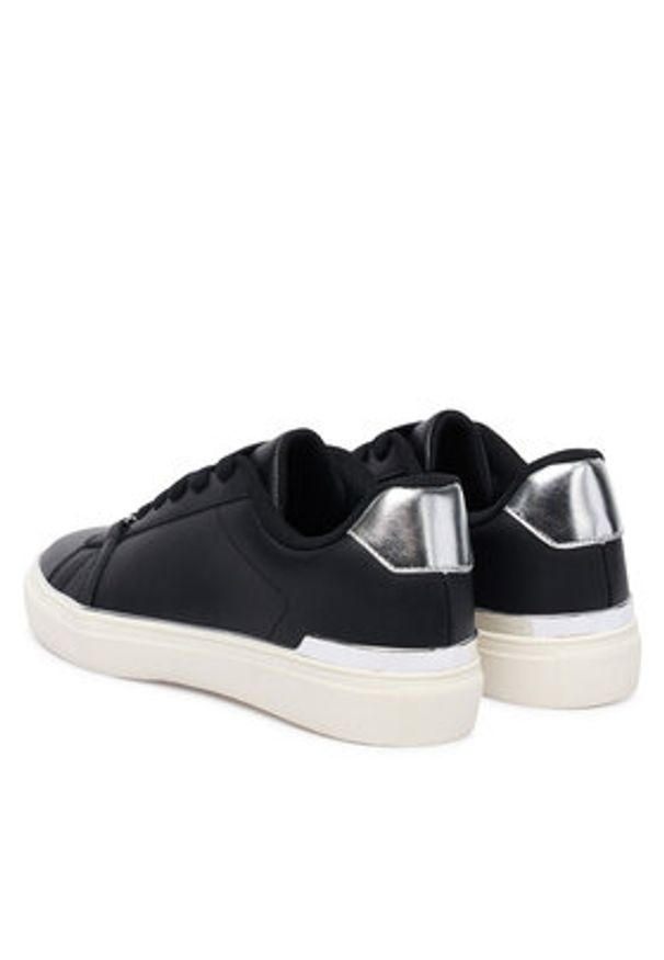 Liu Jo Sneakersy Kiki 01 BF5063 EX323 Czarny. Kolor: czarny. Materiał: skóra