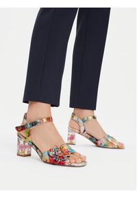 Laura Vita Sandały Lucieo 25 Kolorowy. Materiał: skóra. Wzór: kolorowy #7