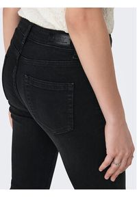 only - ONLY Jeansy 15286686 Czarny Flared Fit. Kolor: czarny #5