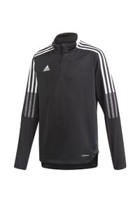 Adidas - Bluza piłkarska dla dzieci adidas Tiro 21 Training Top Youth. Kolor: biały, czarny, wielokolorowy. Sport: piłka nożna