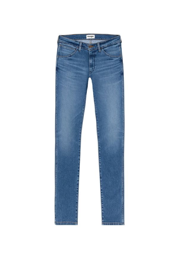 Wrangler - WRANGLER BRYSON MĘSKIE SPODNIE JEANSOWE JEANSY DŻINSY SMOKE SEA W14XYLZ71 112330721