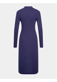 Brave Soul Sukienka codzienna LDRJ-149NOYA Granatowy Regular Fit. Okazja: na co dzień. Kolor: niebieski. Materiał: bawełna. Typ sukienki: proste. Styl: casual #3