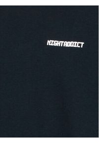 Night Addict T-Shirt MTS-NA149RISTIC Czarny Relaxed Fit. Kolor: czarny. Materiał: bawełna #2