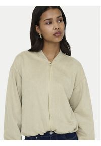 only - ONLY Kurtka bomber Mavi 15364101 Beżowy Regular Fit. Kolor: beżowy. Materiał: syntetyk #4