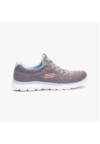 skechers - Buty damskie SKECHERS Summits Fun Flare. Kolor: szary. Styl: sportowy